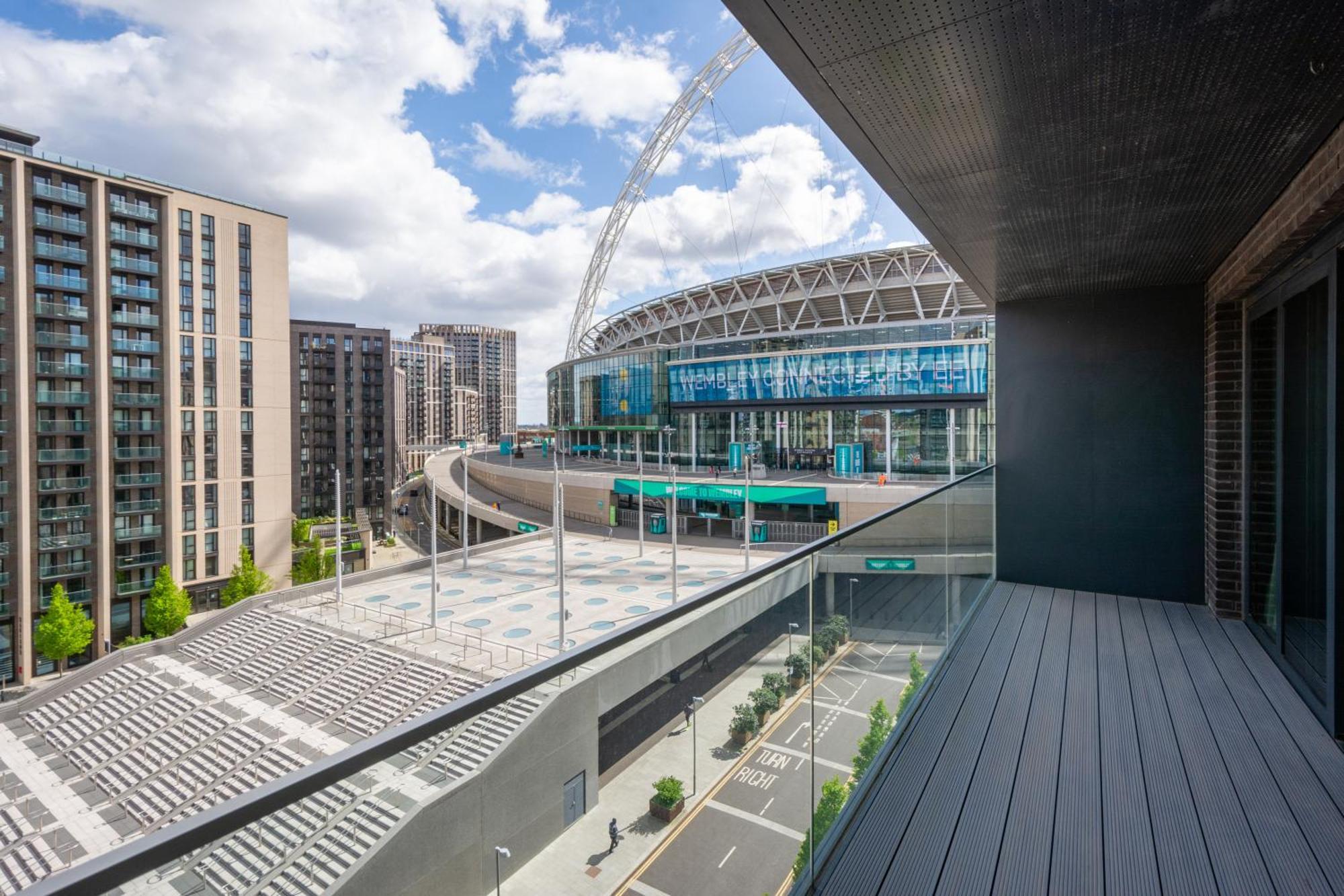 Mysquare State-Of-The-Art 1 Bedroom Apartments Near Wembley Park Londra Dış mekan fotoğraf