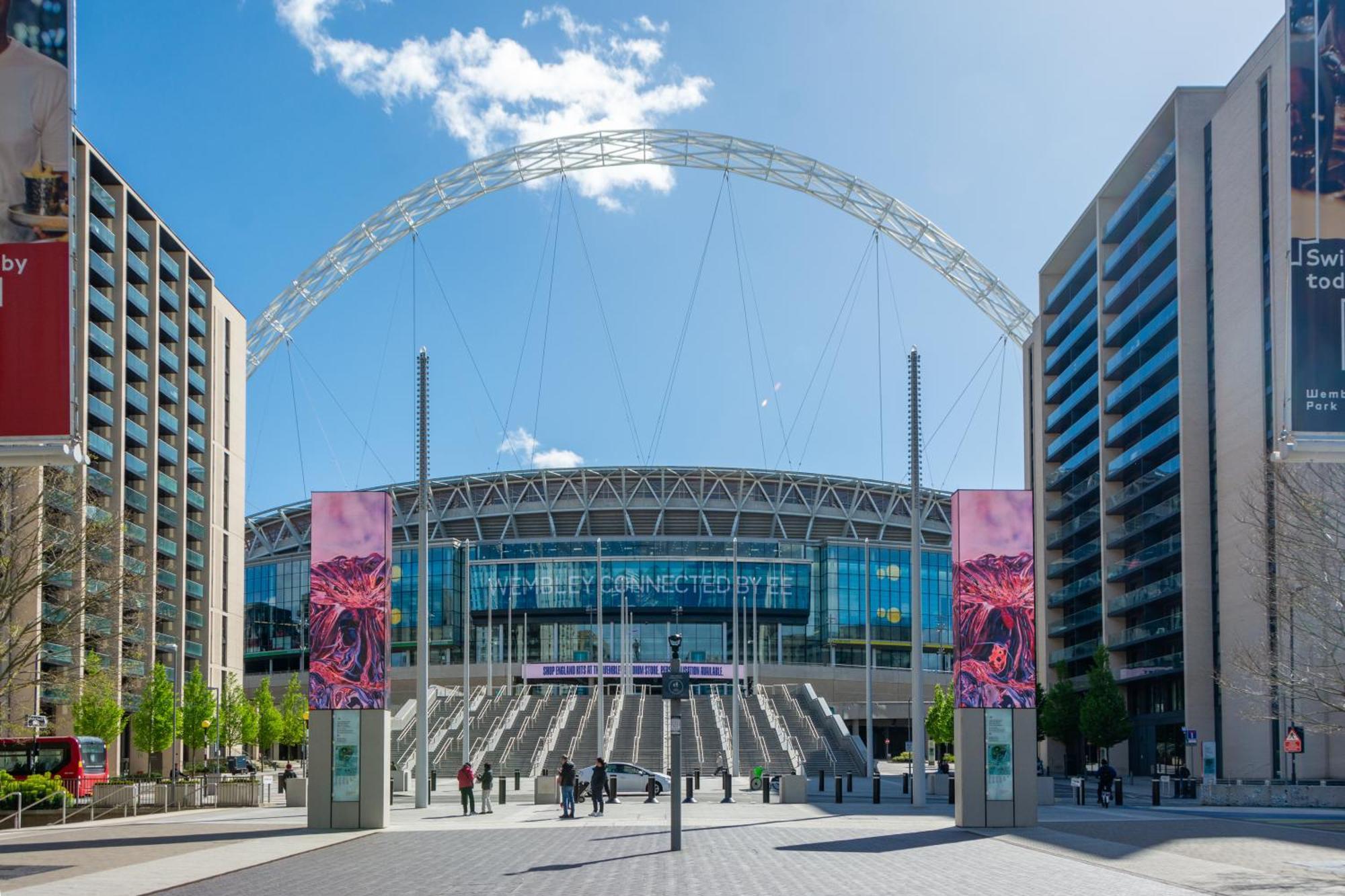 Mysquare State-Of-The-Art 1 Bedroom Apartments Near Wembley Park Londra Dış mekan fotoğraf