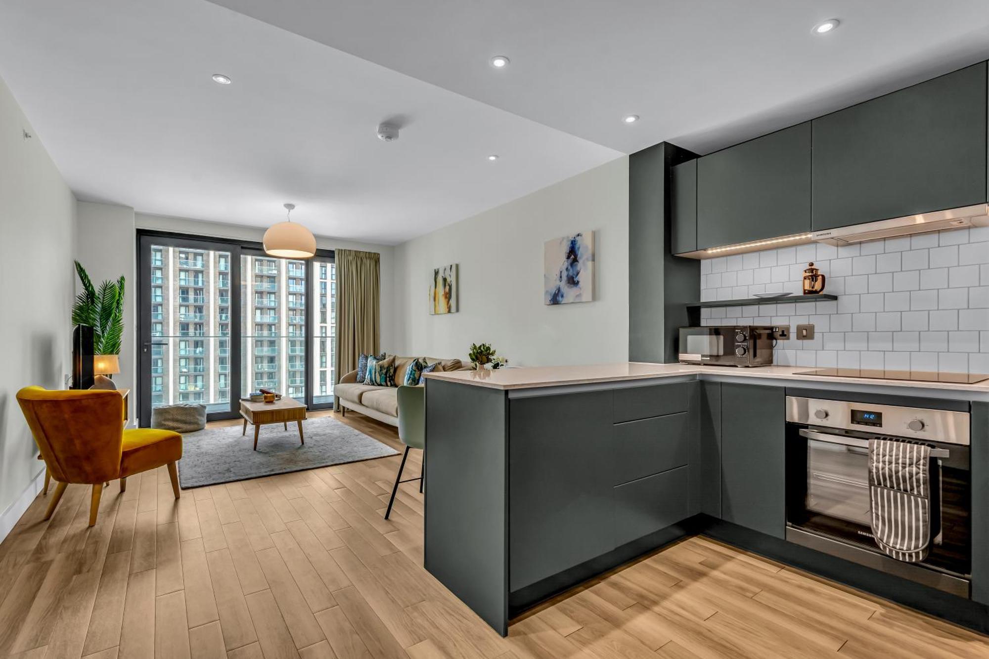 Mysquare State-Of-The-Art 1 Bedroom Apartments Near Wembley Park Londra Dış mekan fotoğraf
