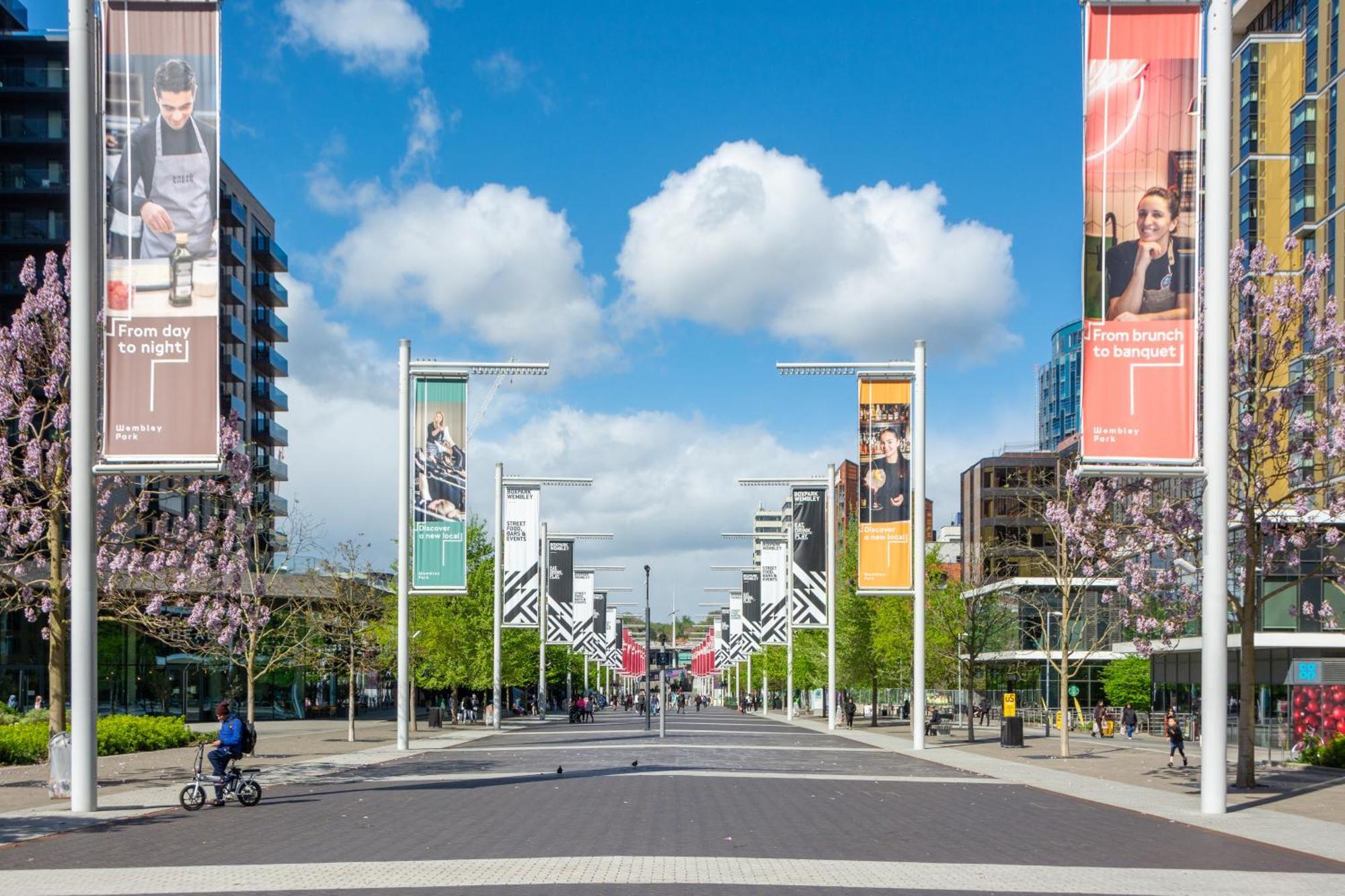 Mysquare State-Of-The-Art 1 Bedroom Apartments Near Wembley Park Londra Dış mekan fotoğraf