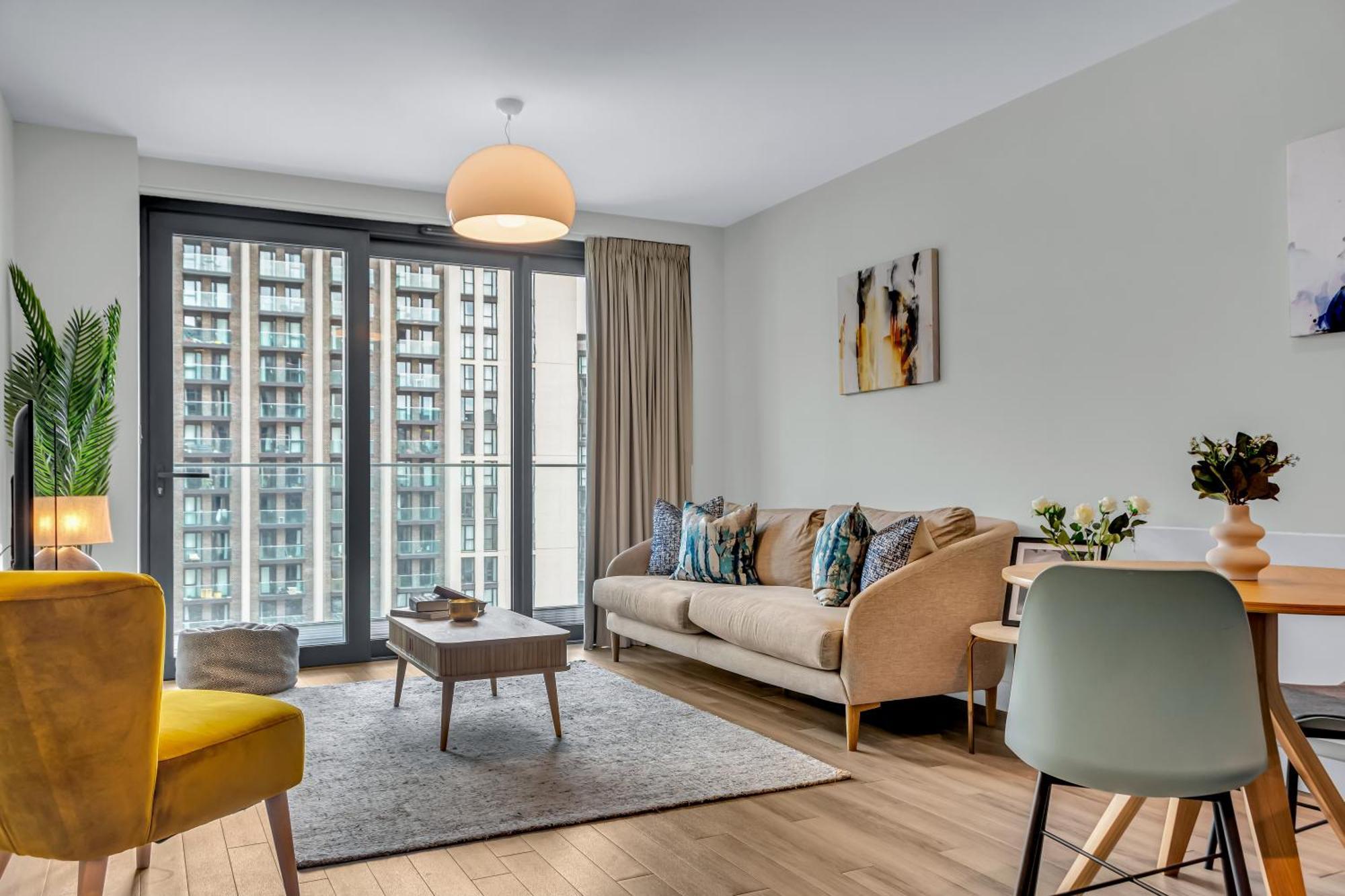 Mysquare State-Of-The-Art 1 Bedroom Apartments Near Wembley Park Londra Dış mekan fotoğraf